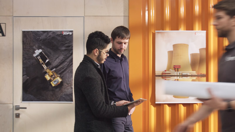Corporate video for DPS behind the scenes