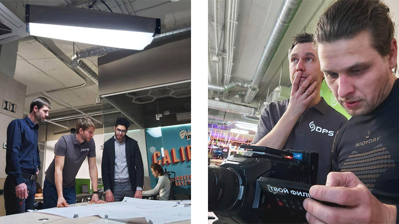 Corporate video for DPS behind the scenes