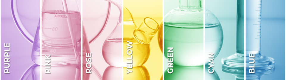 Grayscale color luts for grey background